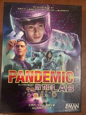 Pandemic: In The Lab Expansion Board Game - Like New